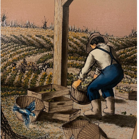 H. Hargrove Original Oil on Canvas - Picture 7 of 10